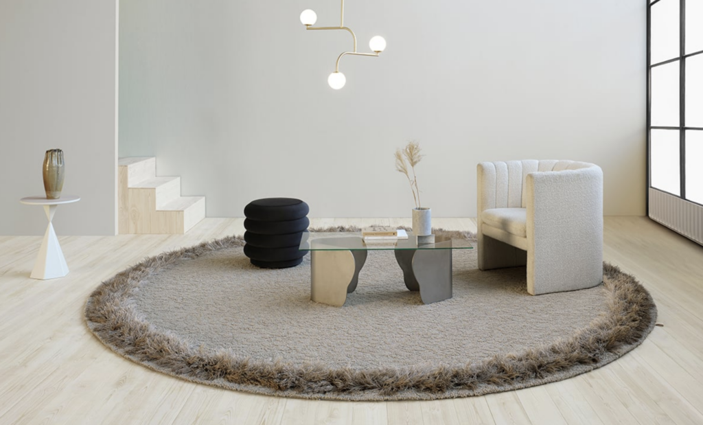 Feather rug by Kasthall